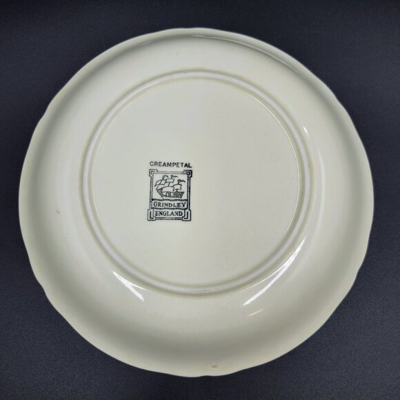 Vintage Bowl Creampetal Grindley England Cream Round Read - Picture 5 of 10